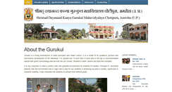 Desktop Screenshot of gurukulchotipura.org